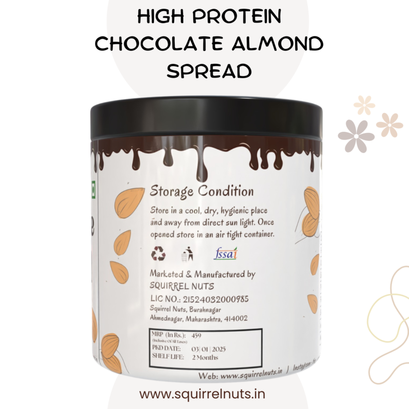 Chocolate Almond Spread - 550g - Image 2